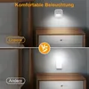 3 Stück LED Nachtlicht Batteriebetrieben Weiß mit Produktbild-Vorschau 6