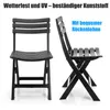 BigDean Gartenstuhl klappbar aus wetterfestem & robustem Produktbild-Vorschau 6