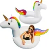 Schwimmen Kreis Aufblasbare Matratze Einhorn Xxl Produktbild-Vorschau 2