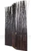 Paravent Séparation de pièce 3 pièces Bois Cloison Marron Voir les images du produit 3
