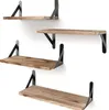 OKWISH Wandregale 4 Ablagen 42 x 15.5 cm Schweberegal Produktbild-Vorschau 7