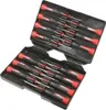 A set of screwdrivers in a black case. Produktbild-Vorschau