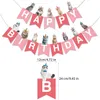 BRUBAKER Guirlande d'anniversaire avec chats - Anniversaire Voir les images du produit 2