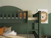 FURNLUX Etagenbett Viggo Grün 90x200cm / Hauptfarbe: Grün / Produktbild-Vorschau 7
