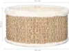vidaXL Katzenkorb Rund 36 cm Seegras Produktbild-Vorschau 5