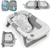Baby Badewanne Faltbar mit Baby Badekissen, Badethermometer Produktbild-Vorschau 1