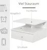 Zenzee Wandnachttisch, 2er set, Weiß, Wandschrank mit Produktbild-Vorschau 5