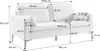 sweeek - 3-Sitzer-Sofa mit Cordbezug - Beige Produktbild-Vorschau 7