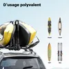 Wiltec Lot 2 pièces Porte-kayak Galerie de toit Pliable - Voir les images du produit 3
