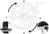 Fahrrad Umwerfer Schaltauge Alignment Gauge Werkzeug Produktbild-Vorschau 9