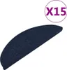 vidaXL Tappetini autoadesivi 15 pezzi 65x22,5x3,5 cm Blu Anteprima dell’immagine prodotto 9