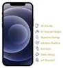 A smartphone screen protector with feature callouts. Produktbild-Vorschau