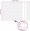 vidaXL Euroomheining, 1,6 x 10 meter, PVC-coating, groen Productafbeelding-voorbeeld 8