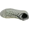 A top-down view of a gray high-top sneaker. Podgląd zdjęcia produktu