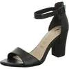 Tamaris Femmes Sandalettes en cuir talon fermé 1-28326-42, Voir les images du produit 6