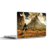 MuchoWow® Laptop Aufkleber Sticker Cover Pferd - Reiter - Produktbild-Vorschau 1