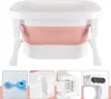 Baby Badewanne faltbare Babybadewanne mit Hocker Produktbild-Vorschau 4