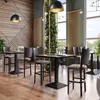 2er-Set ARMANDO | Gastro Barhocker | Leder | Holz | Produktbild-Vorschau 4