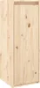 A close-up, angled view of a light-colored wooden cabinet door. Produktbild-Vorschau