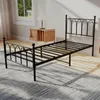 STILVORA Metallbett Schwarzes  90x200 cm,Jugendbett mit Produktbild-Vorschau 8