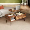Couchtisch höhenverstellbar mit Stauraum, Lift-Top Produktbild-Vorschau 2