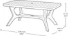 Baltimore Gartentisch Graphitgrau Produktbild-Vorschau 7