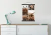 MuchoWow® Textilposter Schottisches Hochlandrind - Produktbild-Vorschau 3