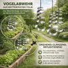 Windspirale 6er Set Vogelabwehr Windspiel Reflektierend Produktbild-Vorschau 7