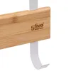 5 five simply smart - Věšák na dveře "naturéo" bílý Náhled obrázku produktu 2