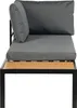 home24 Loungeset - 2-teilig - Polywood / Polyester - Grau Produktbild-Vorschau 8
