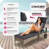 TecTake 404589, Šedá, Hnědá, Polyester, Kov, 120 kg, 15 kg Náhled obrázku produktu 3