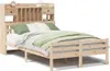 Massivholzbett mit Regal ohne Matratze 135x190 cm Kiefer Produktbild-Vorschau 1