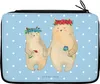 Mr. & Mrs. Panda Federtasche Bären mit Blumenkranz - Blau Produktbild-Vorschau 1