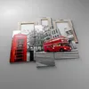 Bild auf Leinwand - Leinwandbild - Bus Telefon Straße - Produktbild-Vorschau 2