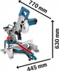 Bosch GCM 800 SJ Kapp- & Gehrungssäge 0601B19001 Produktbild-Vorschau 3