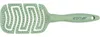 Spazzola Comair Flex Tamer, L, verde, setole in nylon, Anteprima dell’immagine prodotto 2