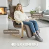 HOMCOM Relaxfauteuil, schommelstoel, comfortabele fauteuil Productafbeelding-voorbeeld 5