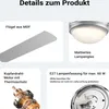 Stropný ventilátor Wiltec Ø 130 cm so 4 lopatkami, Náhľad obrázku produktu 7