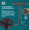 Casaria® Stehtisch Klappbar Outdoor Gastro Bistrotisch 2x Produktbild-Vorschau 3