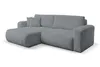 VENASI Ecksofa mit Schlaffunktion & Bettkasten Tilly, Grau Produktbild-Vorschau 3