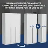 Kleiderschrank Pablo 135 cm, Weiß mit Einlegeplatten, Produktbild-Vorschau 4