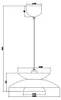 LED Pendelleuchte skandinavisch mit Metallschirm Grau Braun Produktbild-Vorschau 9