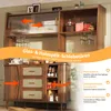 Flieks Hochwertiger Buffetschrank mit Rattanoptik & Produktbild-Vorschau 7