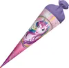 ROTH Schultüte Einhornportrait 70cm mit Glittereffekt rund Produktbild-Vorschau 4