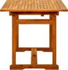 vidaXL Tavolo da pranzo da giardino (120-170)x80x75 cm in Anteprima dell’immagine prodotto 5