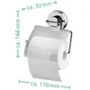 RIDDER portarotolo 17 x 3,2 x 16,6 cm cromo 12100000 Anteprima dell’immagine prodotto 3