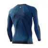 SIXS Langarm Funktionsshirt TS2 schwarz-petrol 3XL/4XL Produktbild-Vorschau 2
