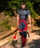 PSS Schnittschutzhose X-treme Light Rot/Schwarz Größe 27 Produktbild-Vorschau 2