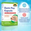 A product box for SUNLIFE® Darm Plus Kapseln, with diagrams of bacteria and the human digestive system. Produktbild-Vorschau