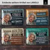 LANOLU Retro Blechschild mit Spruch Poster aus Metall mit Produktbild-Vorschau 6